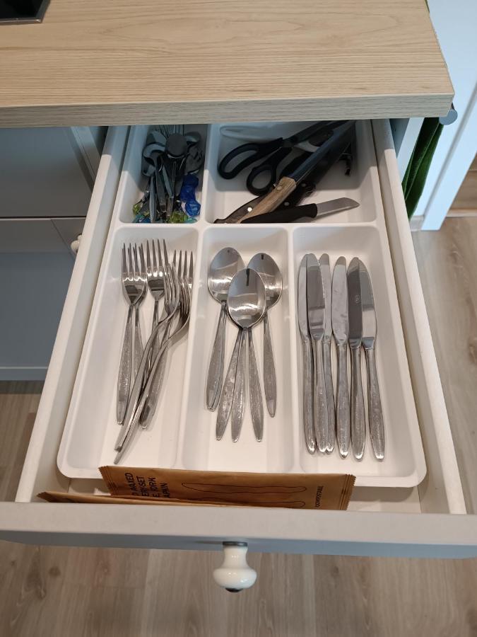 Liuto Apartamentai Juodkrante Bagian luar foto